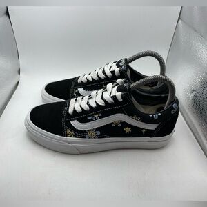 Vans OTW Smiley face flowers women’s sneakers size 6.5